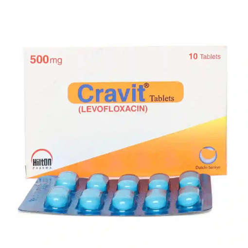 Picture of Cravit 500mg Tab 1x10s